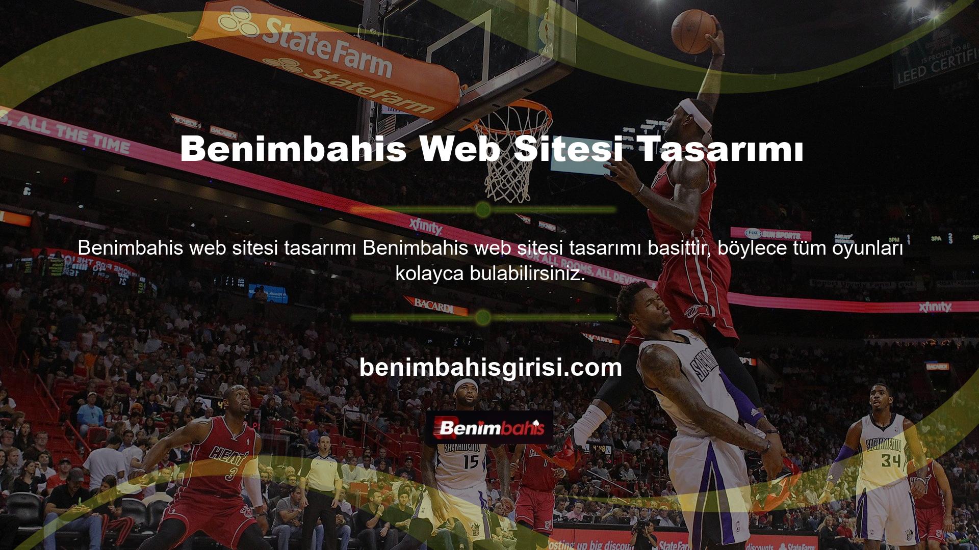 Online bahis sektörünün önde gelen adreslerinden biri olan Benimbahis web sitesi tasarımı sitesinde her zaman canlı bahis oynayabilirsiniz